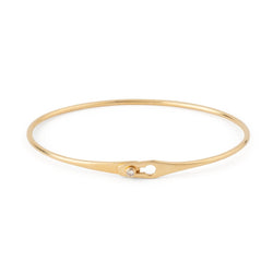 Bracelet DINH VAN "Serrure" en or jaune - Castafiore