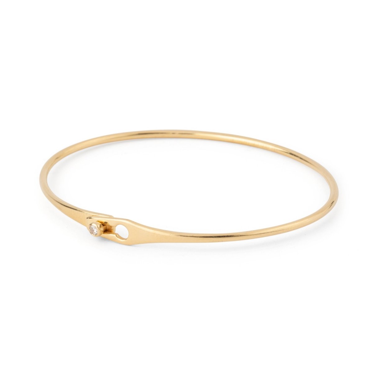 Bracelet DINH VAN "Serrure" en or jaune - Castafiore