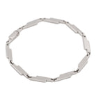 Bracelet DINH VAN "Seventies" en or blanc et diamant - Castafiore