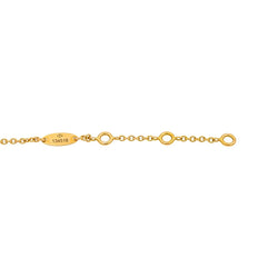 Bracelet DIOR "Rose des vents" en or jaune, nacre et rubis - Castafiore