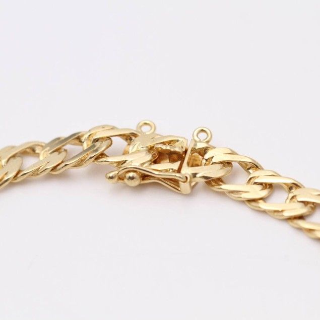 Bracelet double losange en or 18k