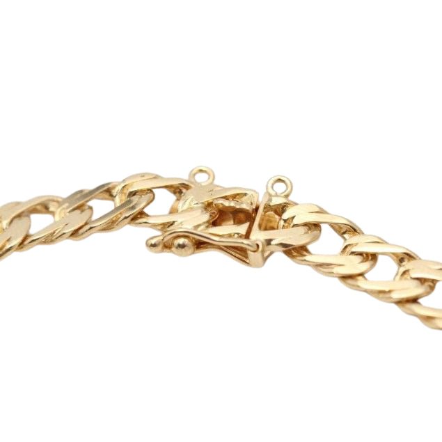 Bracelet double losange en or jaune - Castafiore