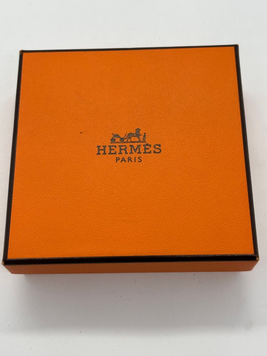 Bracelet double tour Hermès Rivale plaqué or - Castafiore