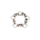 Bracelet en argent de la maison Hermès modèle Audierne - Castafiore
