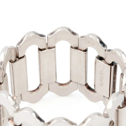 Bracelet en argent de la maison hermès modèle Ondine - Castafiore