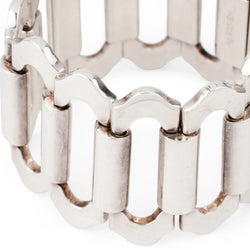 Bracelet en argent de la maison hermès modèle Ondine - Castafiore