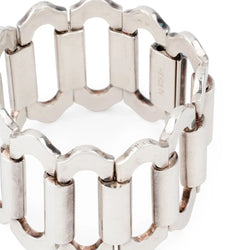 Bracelet en argent de la maison hermès modèle Ondine - Castafiore