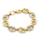 Bracelet en calabrote semi creuse en or 18k - Castafiore