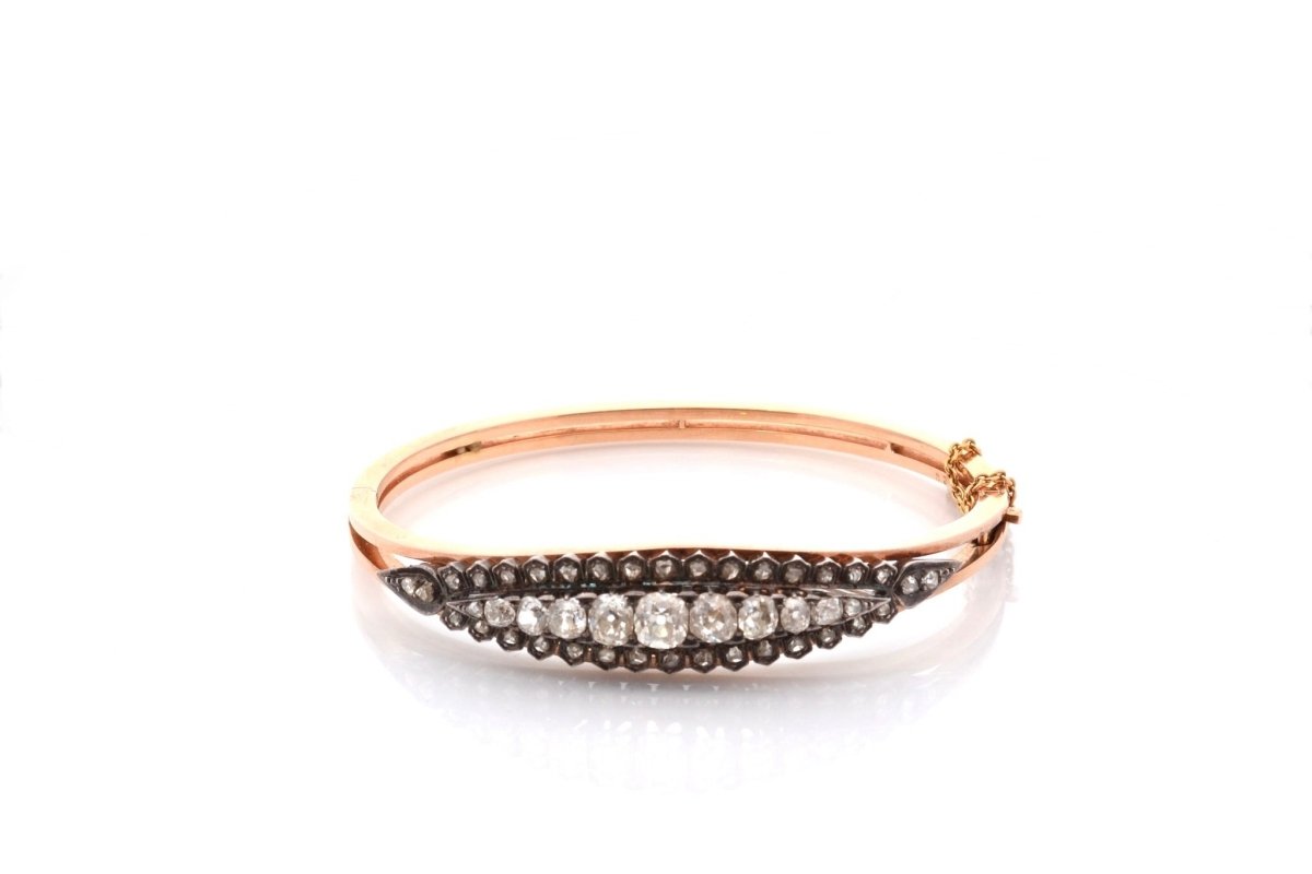 Bracelet en or, argent et diamants - Castafiore