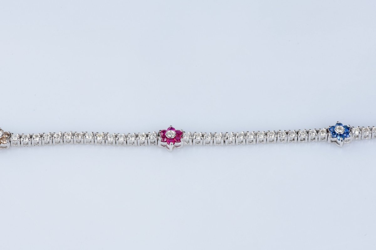 Bracelet en or blanc 18 carats - Castafiore