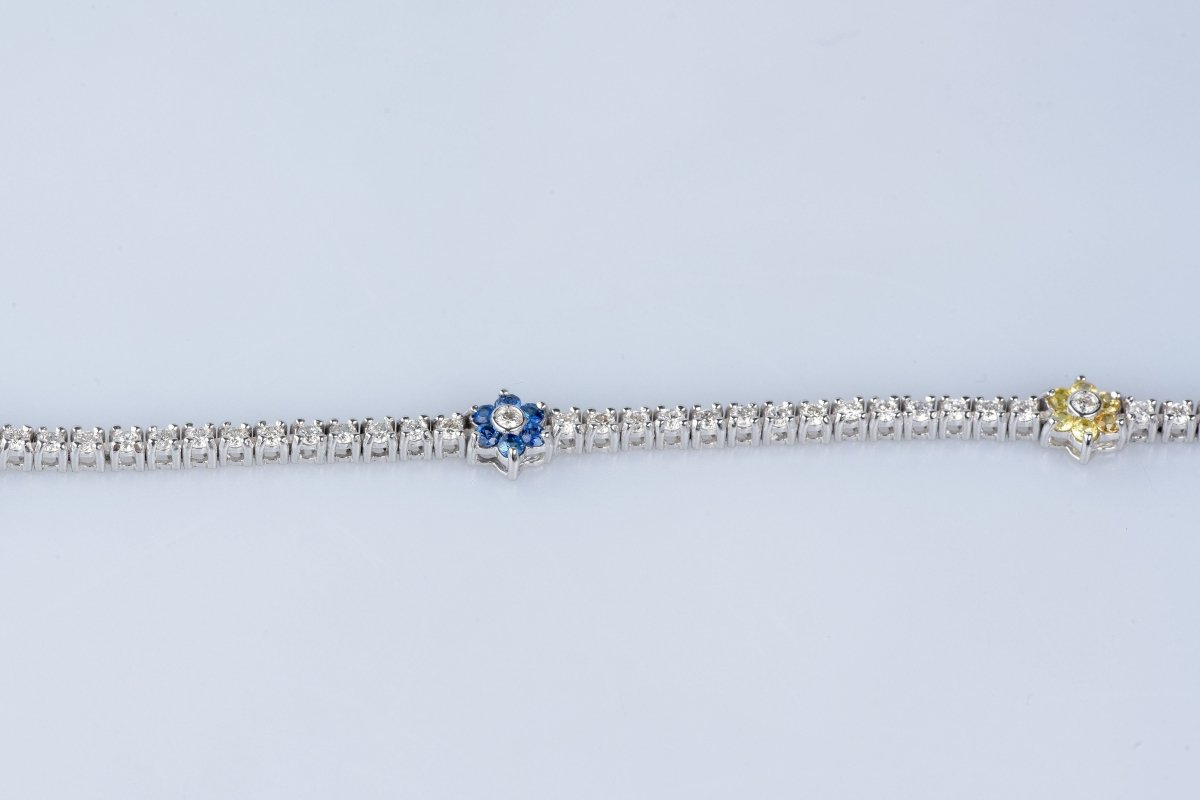 Bracelet en or blanc 18 carats - Castafiore