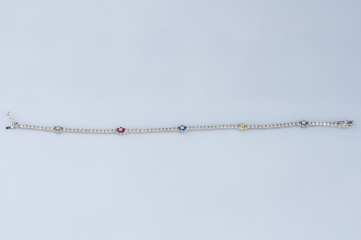 Bracelet en or blanc 18 carats - Castafiore