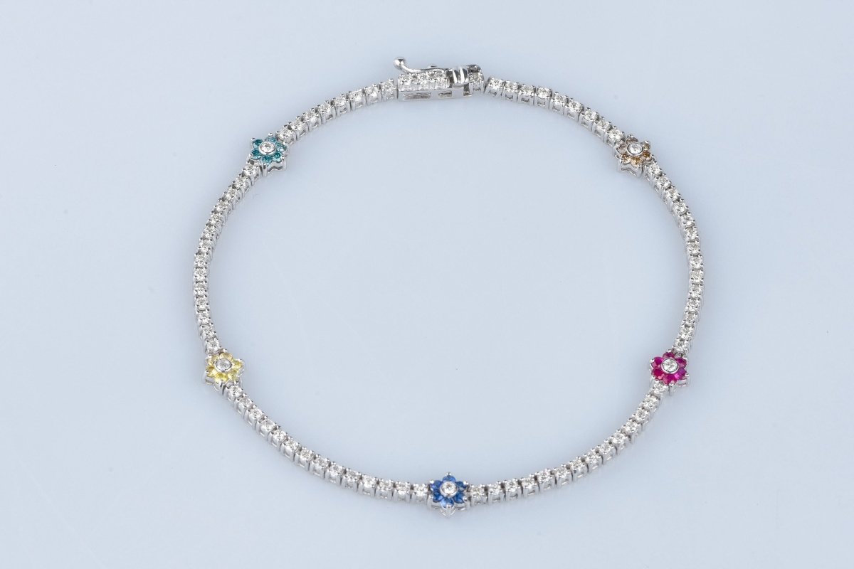 Bracelet en or blanc 18 carats - Castafiore