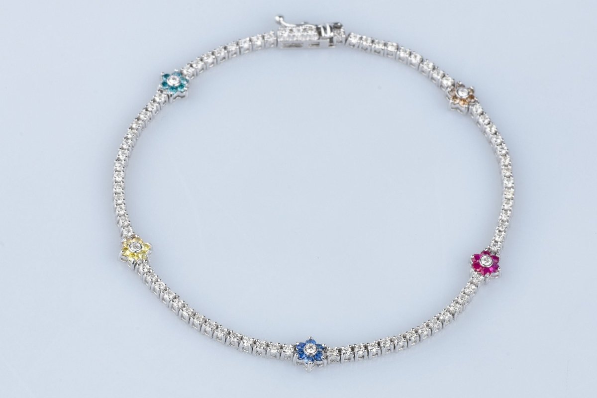 Bracelet en or blanc 18 carats - Castafiore