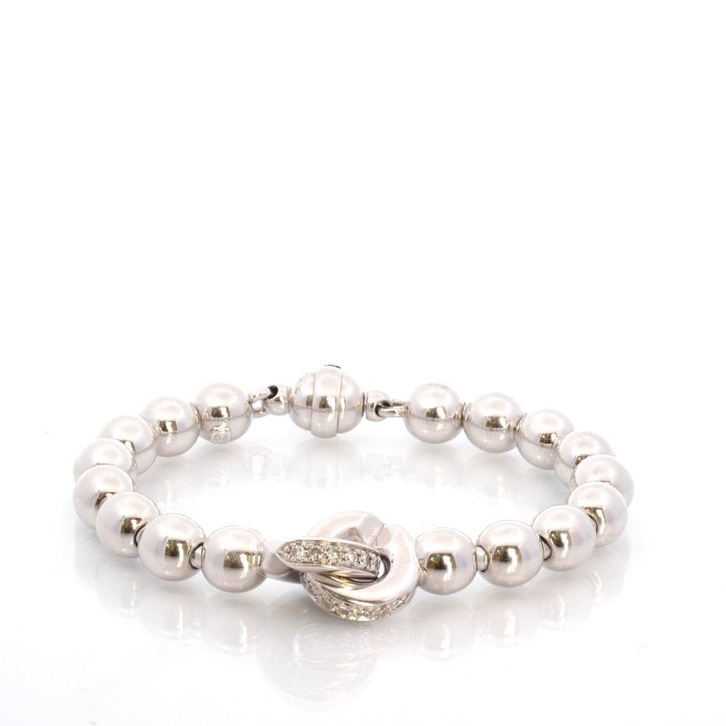 Bracelet en or blanc diamants - Castafiore