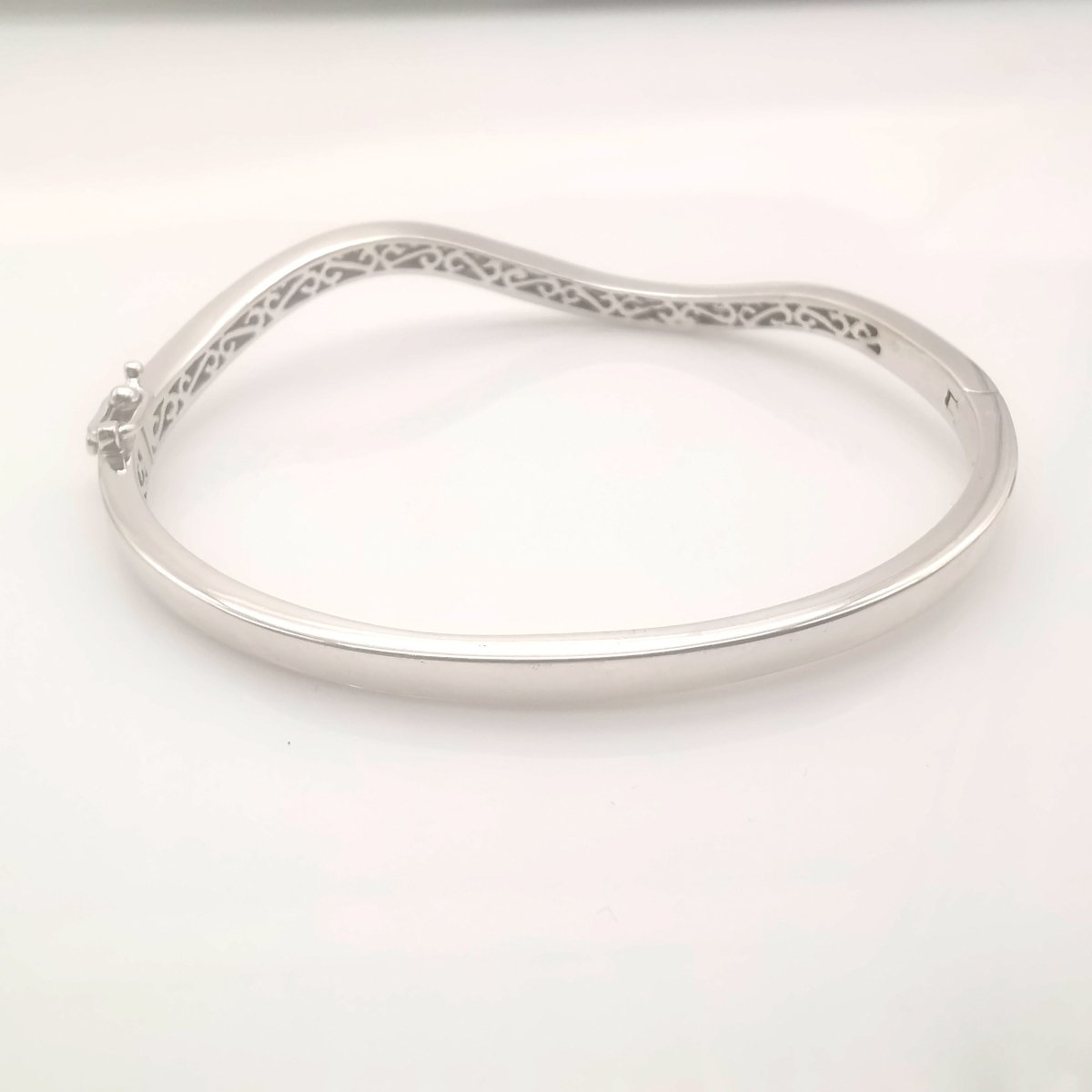 bracelet en or blanc et diamant - Castafiore