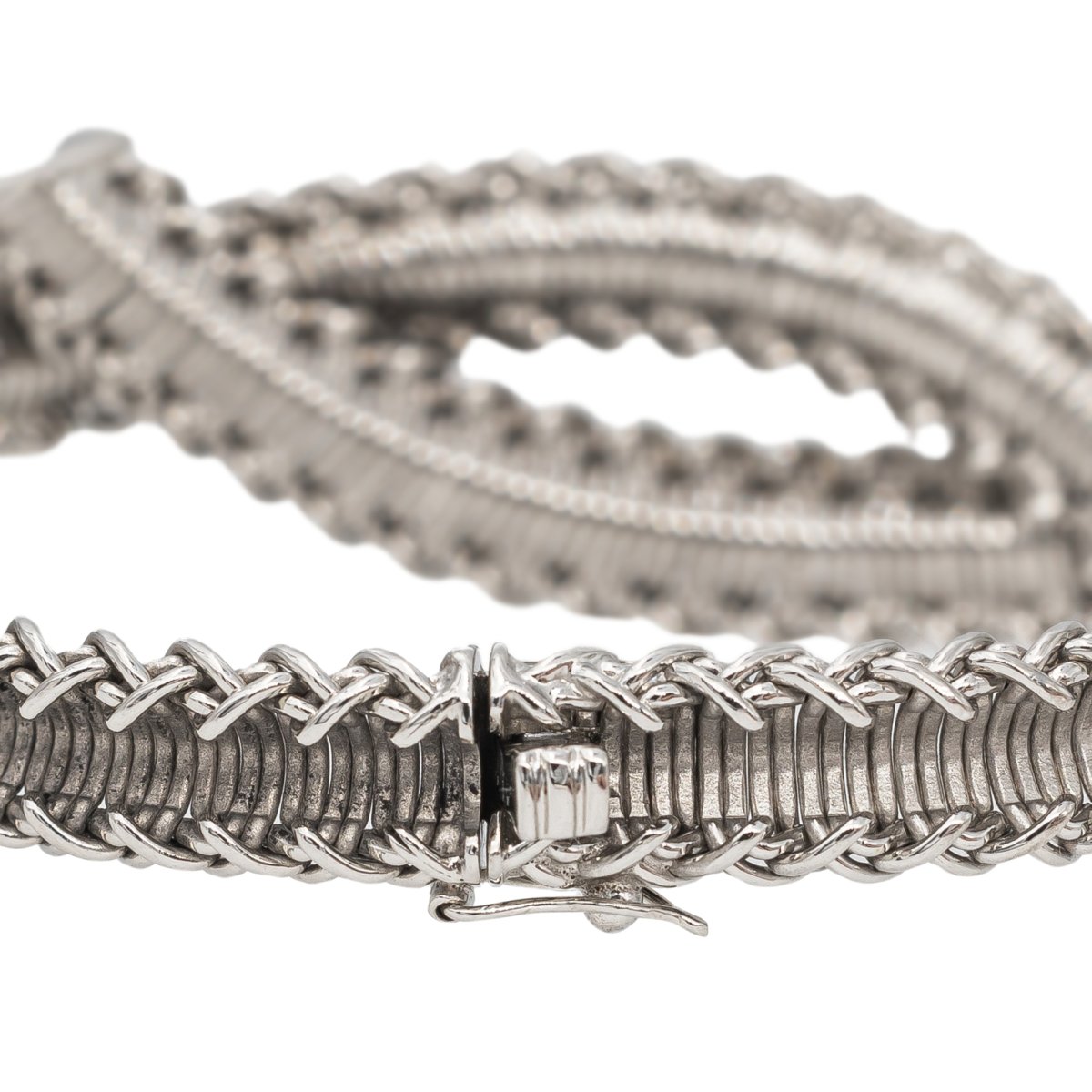 Bracelet en Or blanc et Diamant - Castafiore