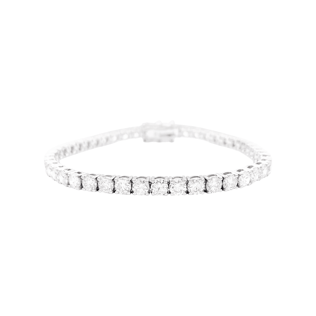 Bracelet en or blanc et diamants - Castafiore