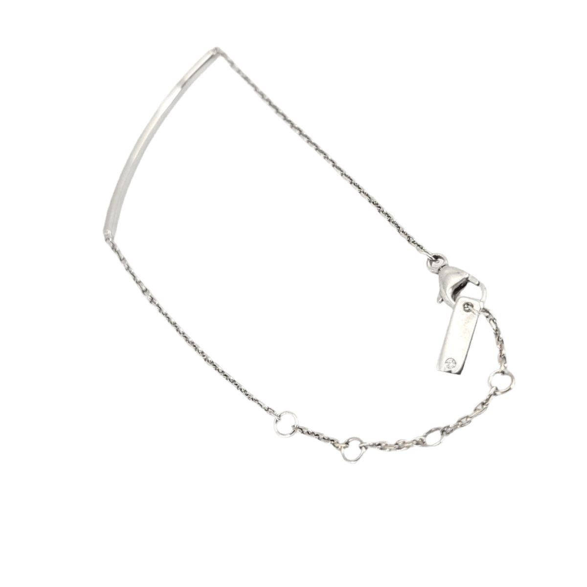 Bracelet en or blanc et diamants - Castafiore