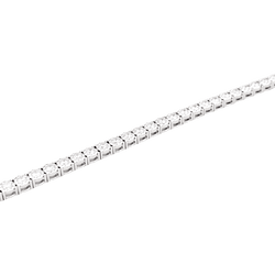 Bracelet en or blanc et diamants - Castafiore