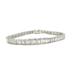 Bracelet en or blanc et diamants - Castafiore