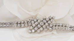 Bracelet en or blanc et diamants - Castafiore