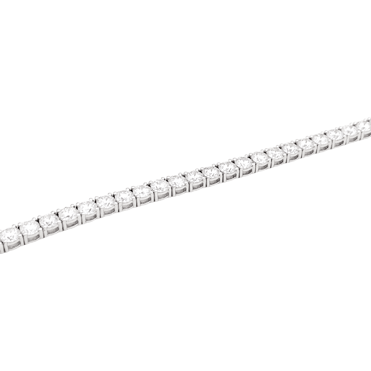 Bracelet en or blanc et diamants - Castafiore