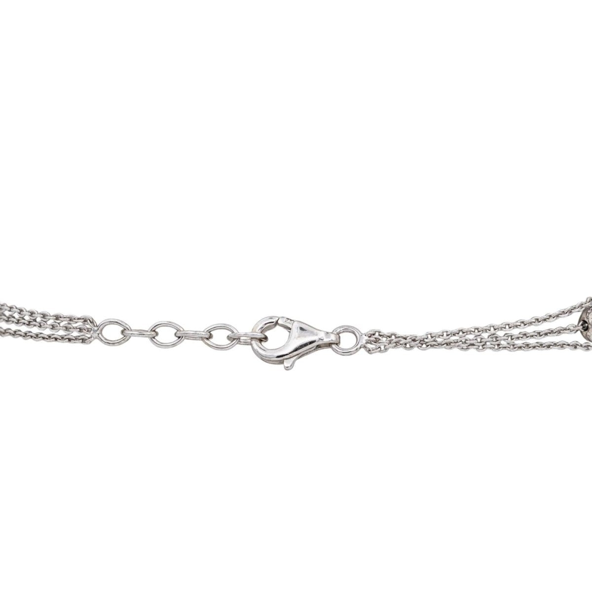 Bracelet en or blanc et diamants - Castafiore
