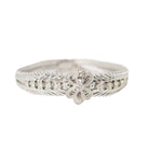 Bracelet en or blanc et diamants - Castafiore