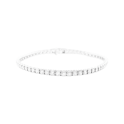 Bracelet en or blanc et diamants - Castafiore