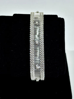 Bracelet en or blanc et diamants - Castafiore