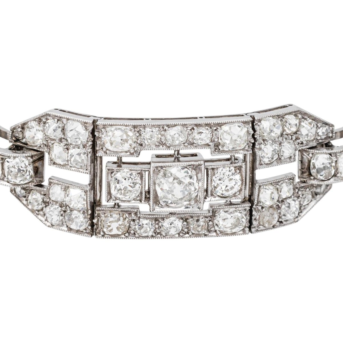 Bracelet en or blanc, platine et diamants - Castafiore