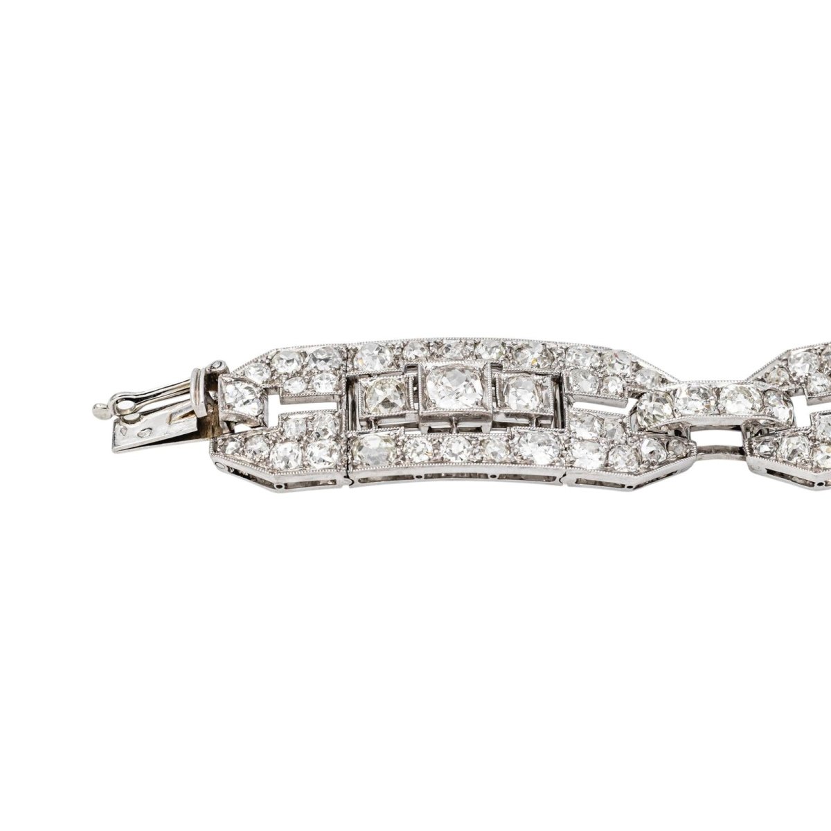 Bracelet en or blanc, platine et diamants - Castafiore