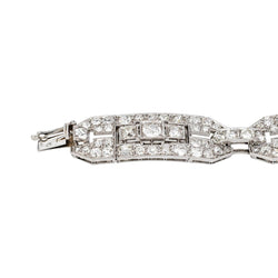 Bracelet en or blanc, platine et diamants - Castafiore