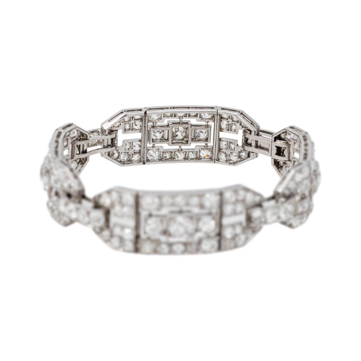 Bracelet en or blanc, platine et diamants - Castafiore