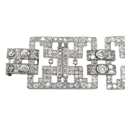 Bracelet en or blanc, platine et diamants - Castafiore