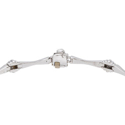 Bracelet en or blanc, saphirs et diamants - Castafiore