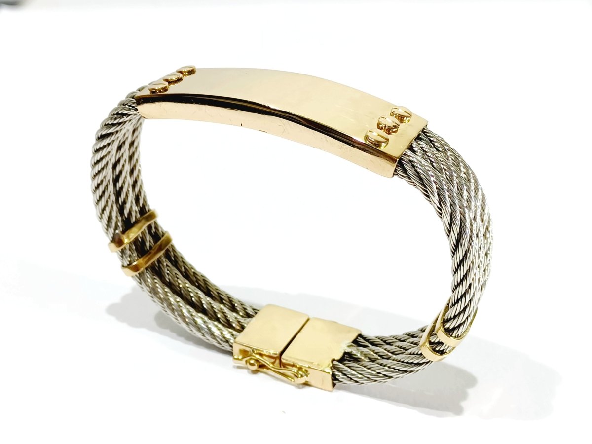 Bracelet en or et argent - Castafiore