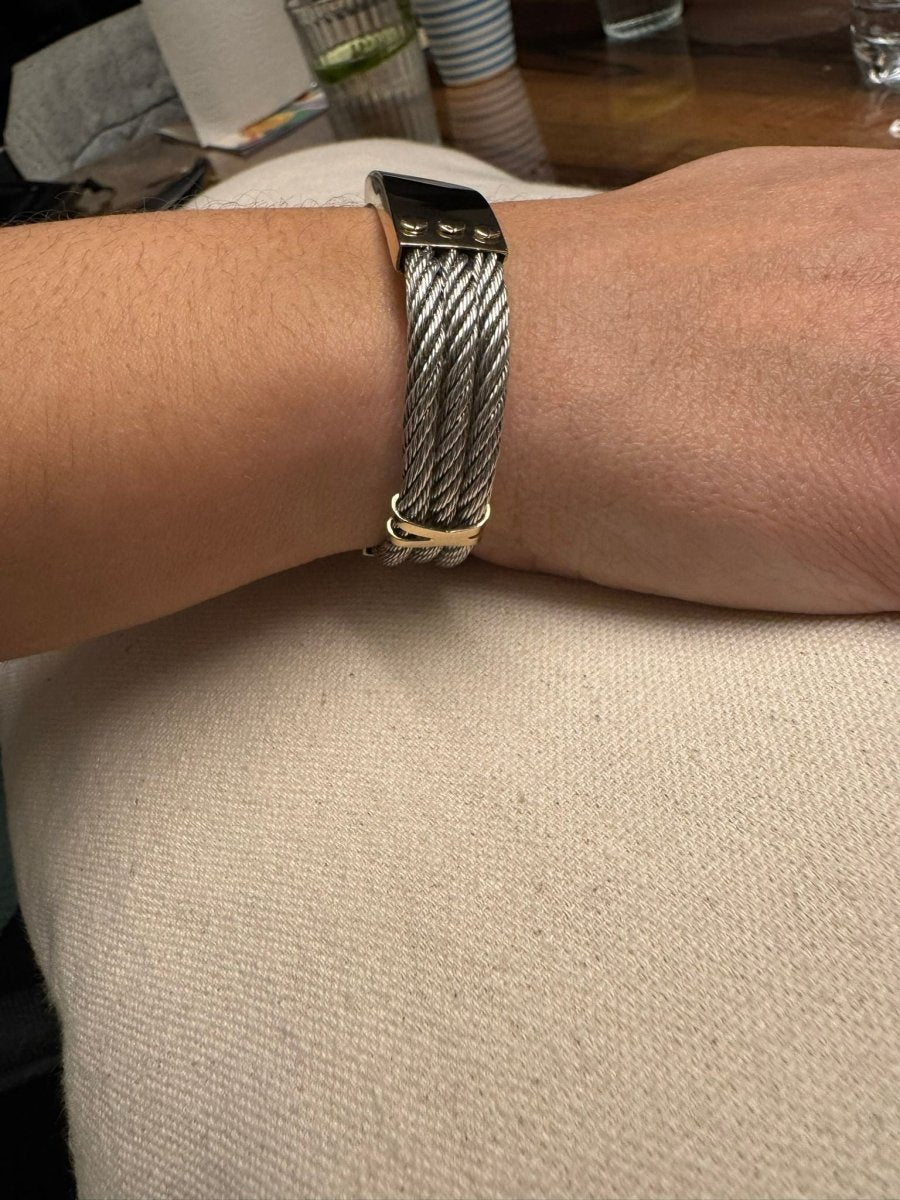 Bracelet en or et argent - Castafiore