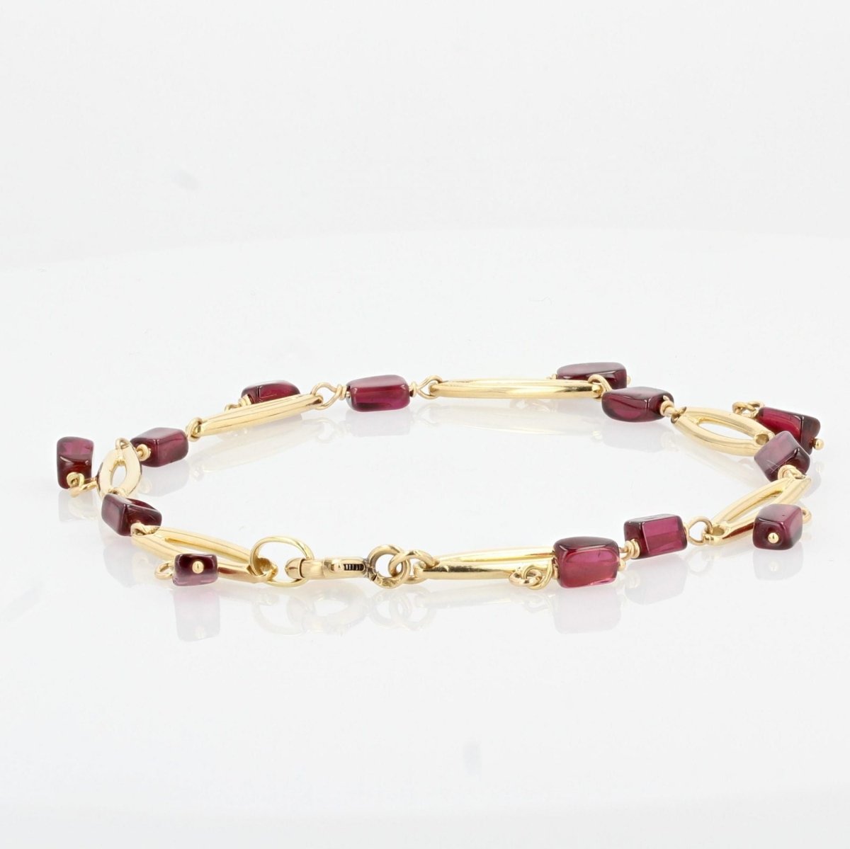 Bracelet en or et grenats - Castafiore