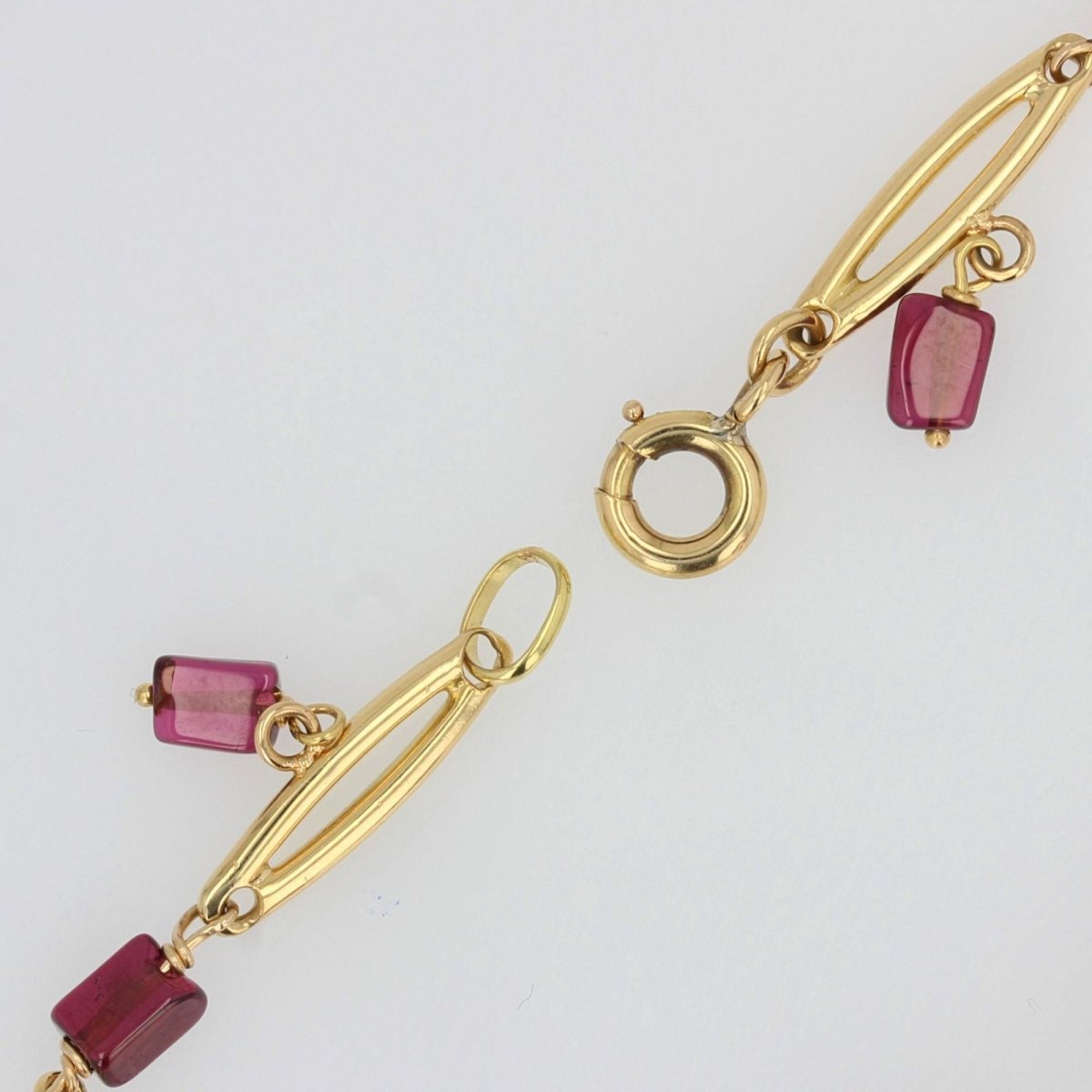 Bracelet en or et grenats - Castafiore