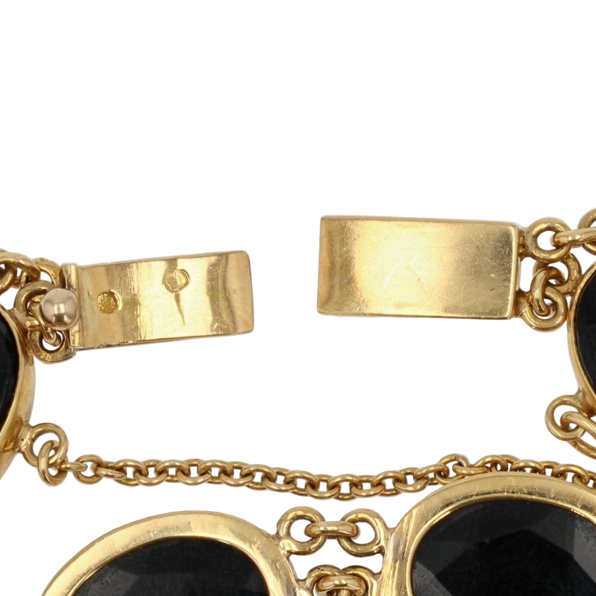 Bracelet en or et intailles de guerriers casqués - Castafiore