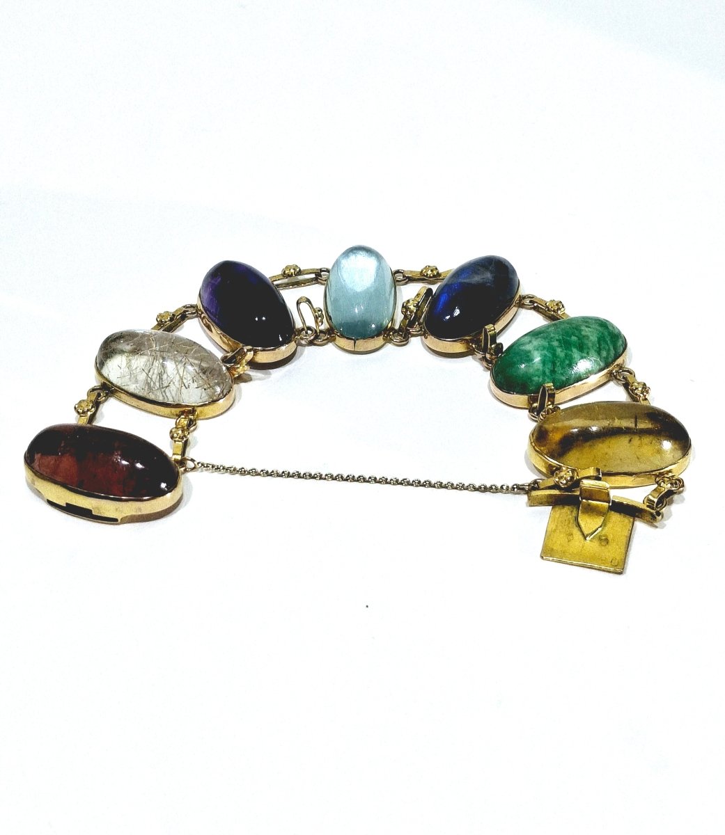 Bracelet en or et pierres - Castafiore