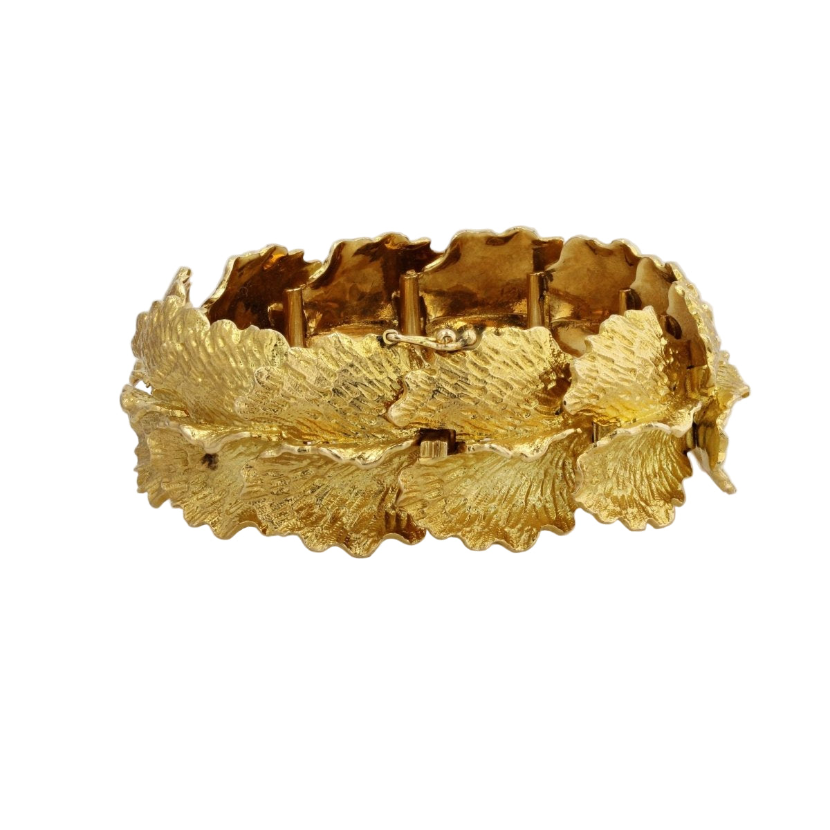Bracelet en or feuilles - Castafiore
