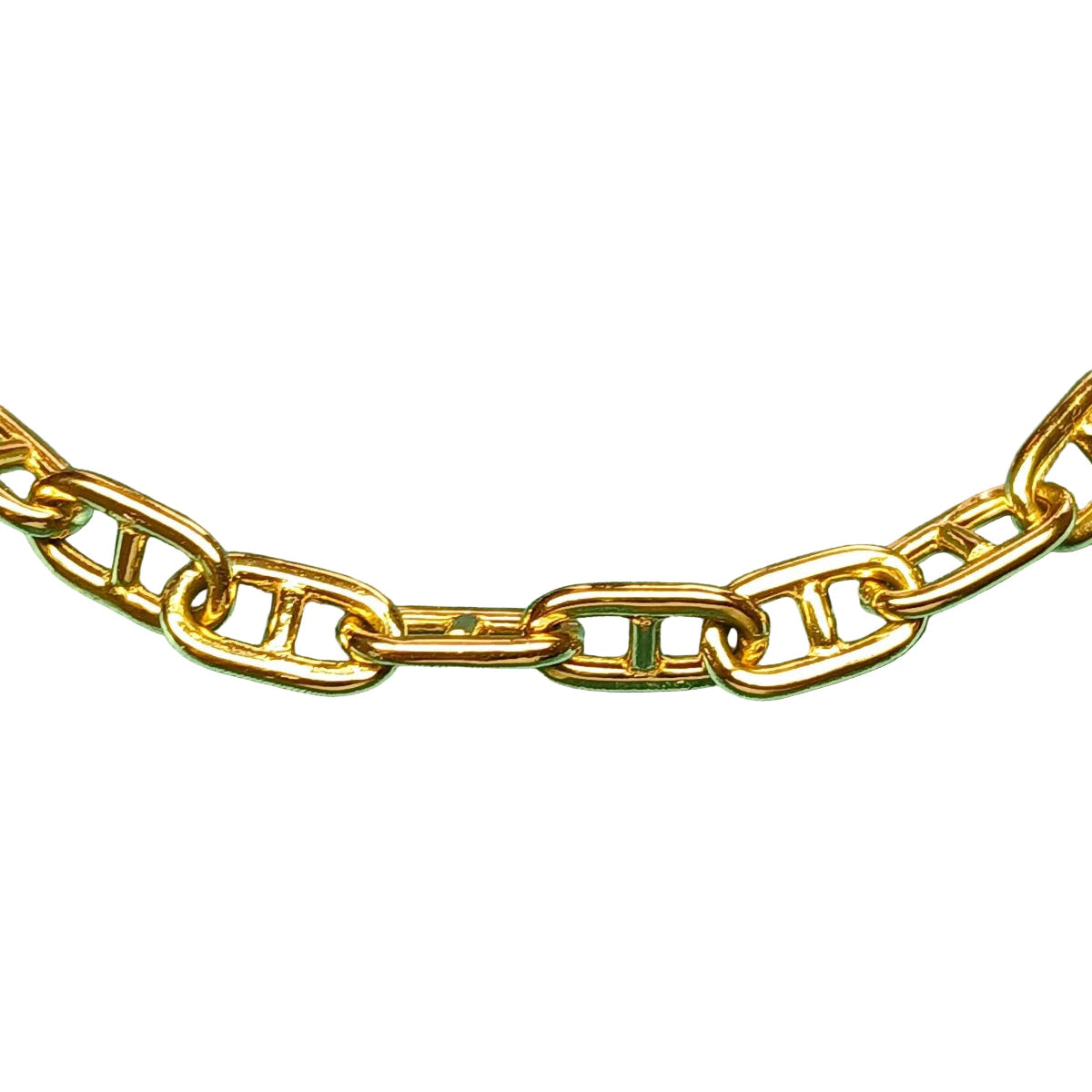 Bracelet en or jaune 18 carats, Maille Marine - Castafiore