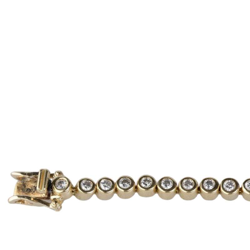 Bracelet en or jaune 18 carats orné de 56 diamants - Castafiore