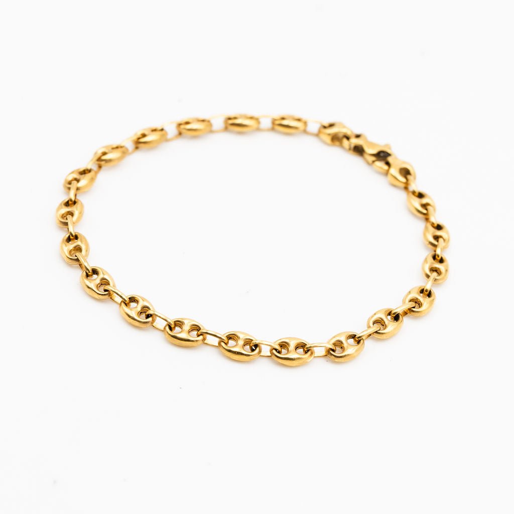 Bracelet en or jaune - Castafiore