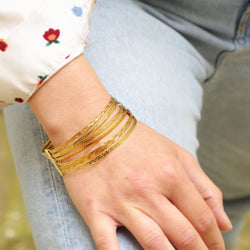 Bracelet en or jaune - Castafiore