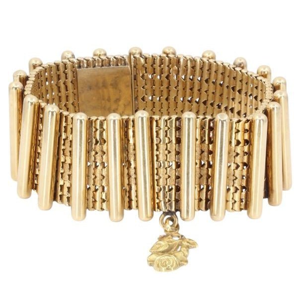 Bracelet en or jaune - Castafiore