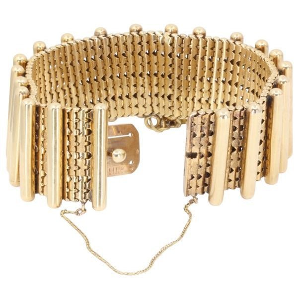 Bracelet en or jaune - Castafiore